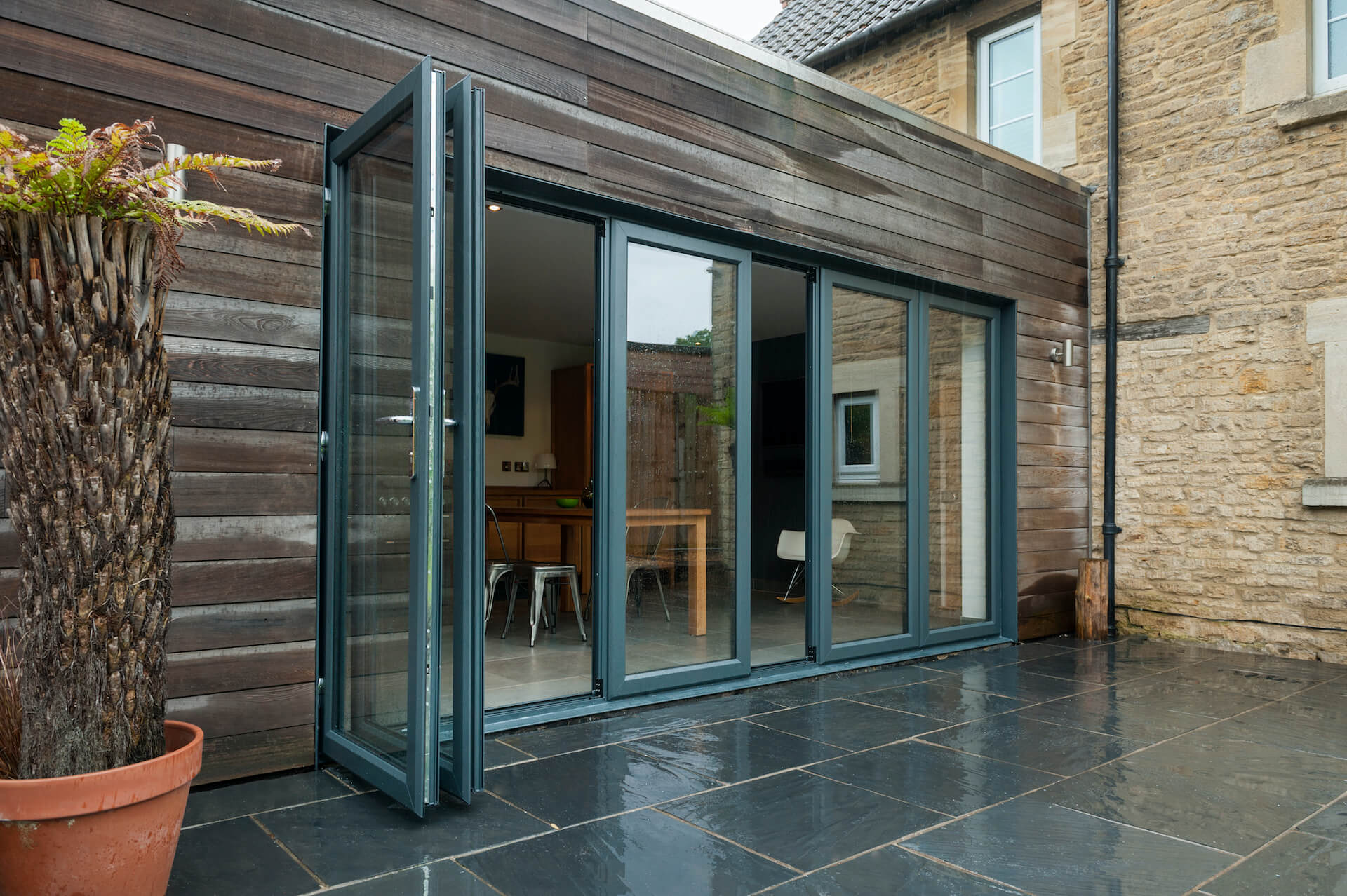 Anthracite Grey Bifold Doors