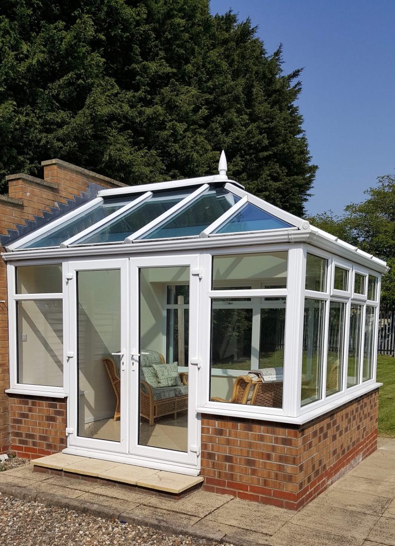 White uPVC Conservatory