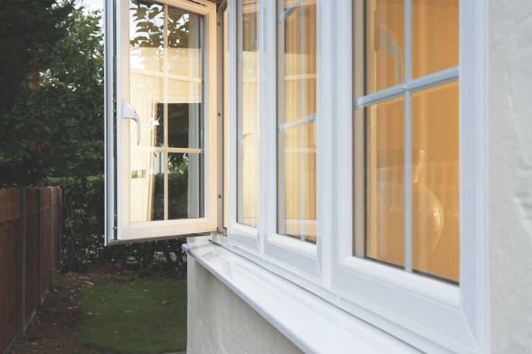 White Upvc Windows