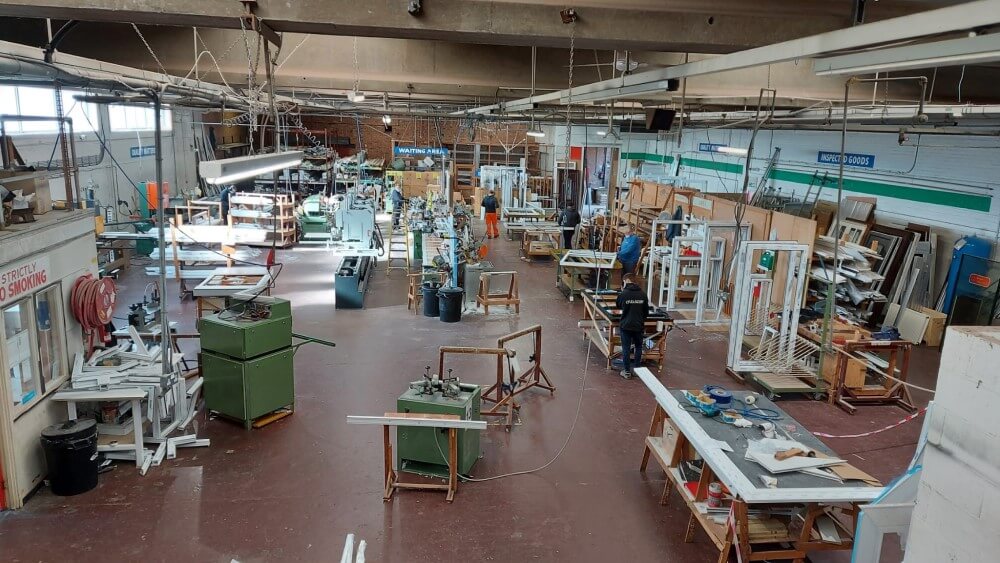Colfax Workshop floor